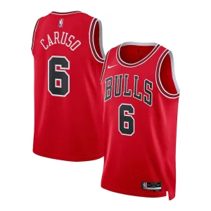 Alex Caruso Chicago Bulls Nike Unisex Swingman Jersey Association Edition Red Vibrant