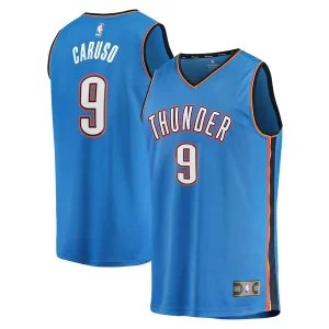 Alex Caruso Oklahoma City Thunder Fast Break Replica Player Magnifique Jersey Icon Edition Blue