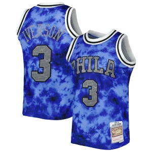 Allen Premium Iverson Philadelphia 76ers 1996/97 Galaxy Swingman Jersey Royal