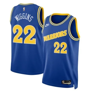 Andrew Wiggins Golden State Warriors Nike Swingman Jersey Classic Edition Blue Unique