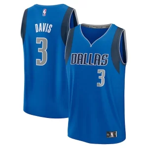 Anthony Davis Dallas Mavericks Youth Fast Break Replica Player Jersey Royal Unique