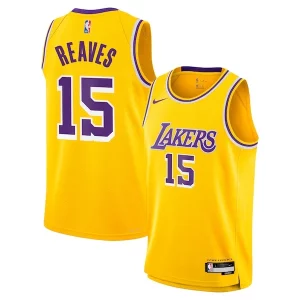 Austin Reaves Los Angeles Lakers Nike Splendide Youth Swingman Jersey Icon Edition Gold