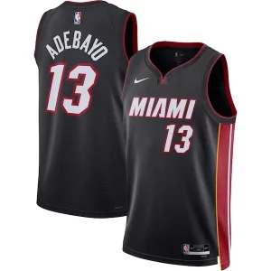 Bam Adebayo Miami Heat Nike Unisex Swingman Jersey Icon Edition Black Premium