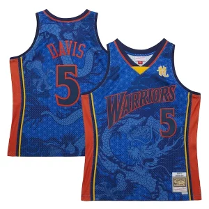 Baron Davis Golden State Warriors 2006/07 Hardwood Classics Asian Heritage 6.0 Swingman Throwback Player Splendide Jersey Royal