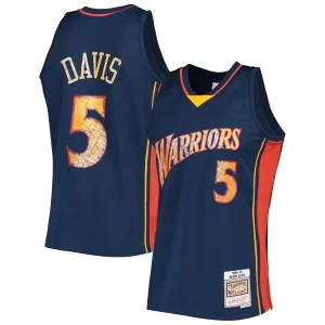 Baron Davis Golden State Warriors 2006/07 Hardwood Classics NBA 75th Anniversary Diamond Swingman Jersey Royal Moderne