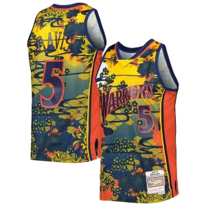 Baron Davis Golden State Warriors Hardwood Classics Lunar New Year Swingman Jersey Incontournable Blue