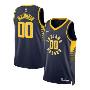 Bennedict Mathurin Prime Indiana Pacers Nike Unisex Swingman Jersey Icon Edition Navy