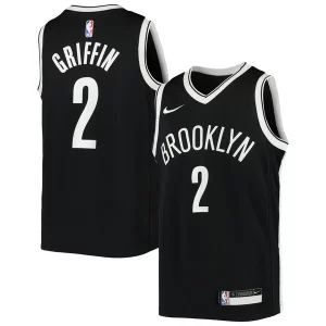 Blake Griffin Brooklyn Uniques Nets Nike Youth Swingman Jersey Icon Edition Black