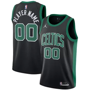 Boston Celtics Jordan Brand Swingman Custom Jersey Statement Commémoratif Edition Black