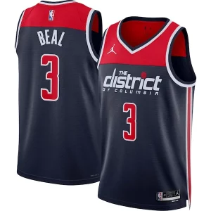 Bradley Beal Washington Wizards Classique Jordan Brand Unisex Swingman Jersey Statement Edition Navy
