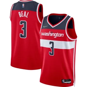 Bradley Beal Washington Wizards Nike 2021/22 Diamond Swingman Éclatant Jersey Icon Edition Red