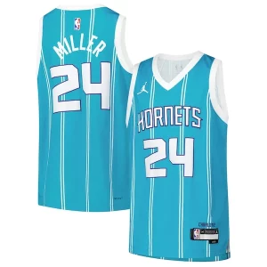 Brandon Commémoratif Miller Charlotte Hornets Nike Youth Swingman Jersey Icon Edition Teal