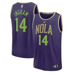 Brandon Ingram New Orleans Pelicans 2024/25 Fast Break Player Jersey City Edition Gracieux Purple