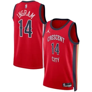 Brandon Ingram New Orleans Pelicans Jordan Brand Unisex Swingman Jersey Uniques Statement Edition Red