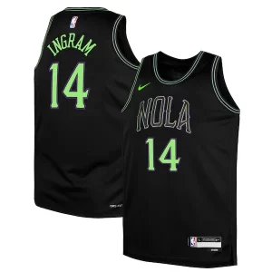 Brandon Ingram New Orleans Pelicans Nike Youth Swingman Replica Jersey City Commémoratif Edition Black