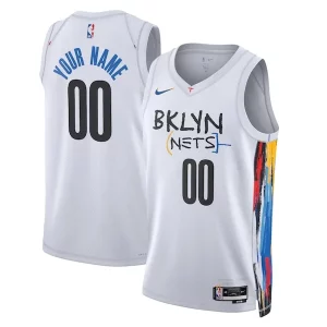Brooklyn Nets Nike Unisex Unique 2022/23 Swingman Custom Jersey City Edition White