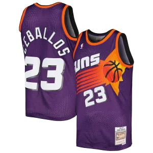 Cedric Ceballos Phoenix Suns 1992/93 Distingué Hardwood Classics Swingman Jersey Purple