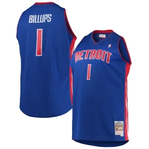 Chauncey Billups Detroit Pistons 2003/04 Big & Tall Hardwood Classics Swingman Jersey Blue Collectible