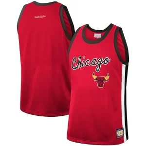 Chicago Bulls Hardwood Confortable Classics Team Heritage Fashion Jersey Red