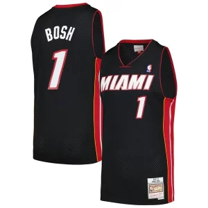 Chris Bosh Miami Heat 2012/13 Premium Hardwood Classics Swingman Jersey Black