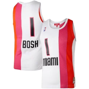 Chris Bosh Miami Notable Heat Women's Hardwood Classics 2011/12 Swingman Jersey White