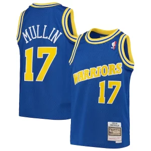 Chris Mullin Golden State Warriors Youth Refiné 1993/94 Hardwood Classics Swingman Jersey Royal