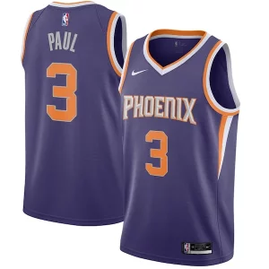 Chris Paul Phoenix Suns Nike 2020/21 Swingman Jersey Purple Icon Edition Incontournable