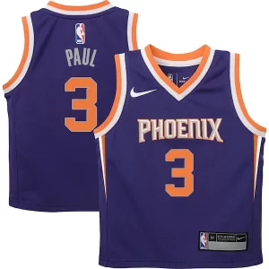 Chris Paul Phoenix Suns Nike Preschool 2021/22 Replica Jersey Icon Edition Purple Uniques