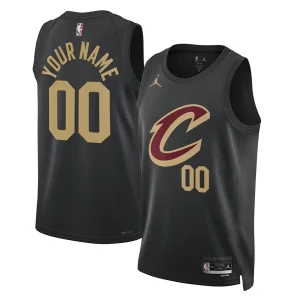 Cleveland Cavaliers Jordan Brand Unisex 2022/23 Swingman Custom Jersey Statement Edition Collectible Black