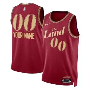 Cleveland Luxueux Cavaliers Nike Unisex 2023/24 Custom Swingman Jersey Wine City Edition