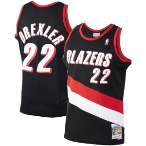 Clyde Drexler Moderne Portland Trail Blazers 1991/92 Hardwood Classics Swingman Jersey Black