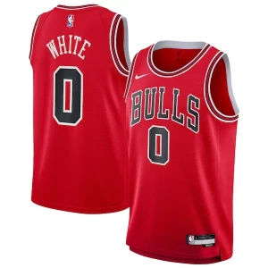 Coby White Chicago Bulls Youth Swingman Jersey Red Uniques Icon Edition