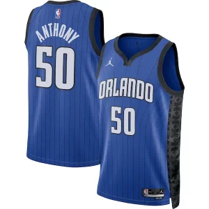 Cole Anthony Orlando Magic Jordan Brand Captivant Unisex Swingman Jersey Statement Edition Blue