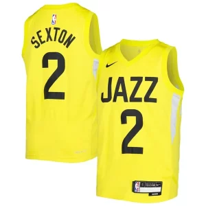 Collin Sexton Sophistiqué Utah Jazz Nike Youth Swingman Jersey Icon Edition Yellow