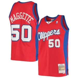 Corey Maggette LA Clippers 2001/02 Hardwood Classics Splendide Swingman Jersey Red
