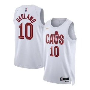 Darius Garland Cleveland Cavaliers Nike Bold Unisex Swingman Jersey Association Edition White/Wine