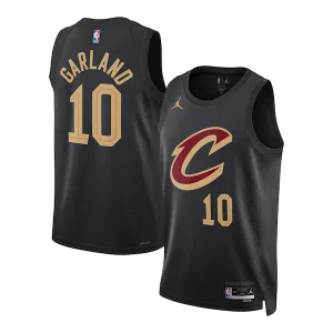 Darius Uniques Garland Cleveland Cavaliers Jordan Brand Unisex Swingman Jersey Statement Edition Black
