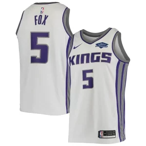 De'Aaron Fox Sacramento Kings Nike Swingman Player Jersey Association Edition White Notable