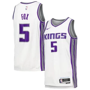De'Aaron Fox Sacramento Kings Nike Swingman Player Jersey Incontournable Association Edition White