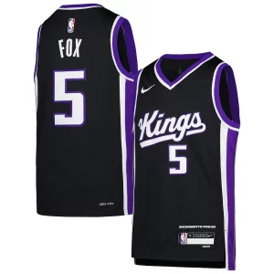 De'Aaron Incontournable Fox Sacramento Kings Nike Youth Swingman Jersey Icon Edition Purple