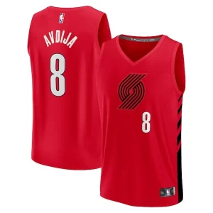 Deni Avdija Portland Trail Blazers Youth Fast Break Player Jersey Statement Haut de gamme Edition Red