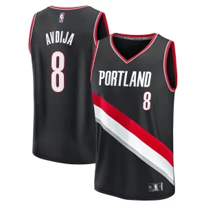 Deni Avdija Portland Trail Blazers Youth Fast Break Replica Player Jersey Icon Classique Edition Black