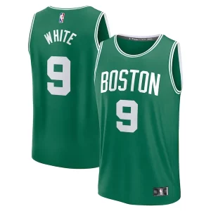 Derrick White Boston Celtics Fast Break Replica Player Jersey Icon Premium Edition Kelly Green