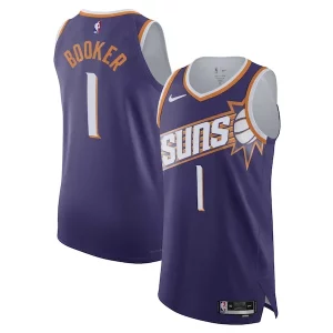 Devin Booker Phoenix Exquisite Suns Nike Authentic Jersey Icon Edition Purple
