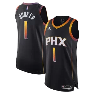 Devin Booker Phoenix Suns Jordan Brand Authentic Player Jersey Statement Notable Edition Black