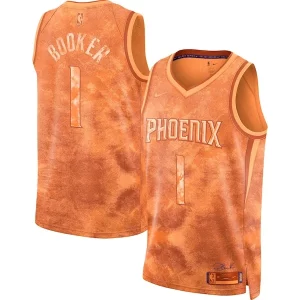 Devin Booker Phoenix Suns Nike Unisex Select Series Vibrant Swingman Jersey Orange