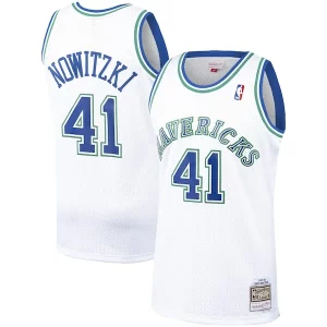 Dirk Nowitzki Dallas Mavericks 1998/99 Hardwood Classics Swingman Jersey White Superbe