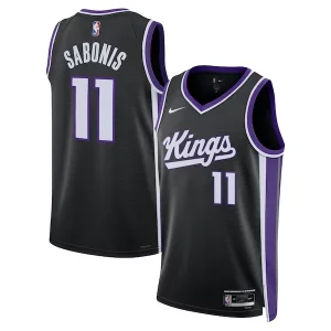 Domantas Notable Sabonis Sacramento Kings Nike Unisex Swingman Player Jersey Icon Edition Black