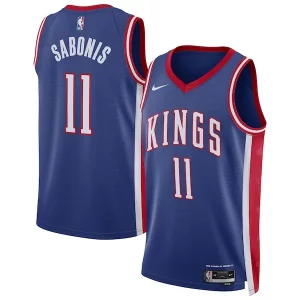 Domantas Sabonis Sacramento Kings Nike Unisex 2024/25 Swingman Player Jersey City Edition Exquisite Blue
