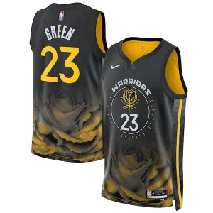 Draymond Green Golden State Warriors Nike Unisex 2022/23 Swingman Jersey City Exceptionnel Edition Black